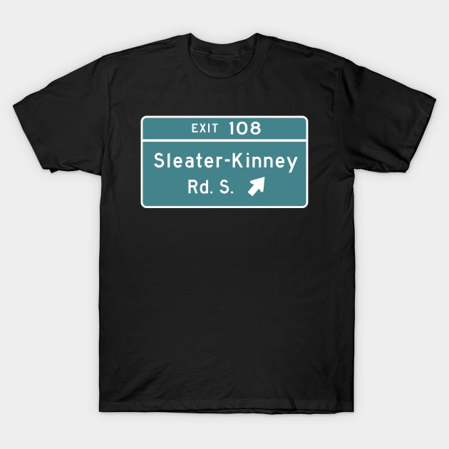 Sleater-kinney Intersection T-Shirt by Luckythelab